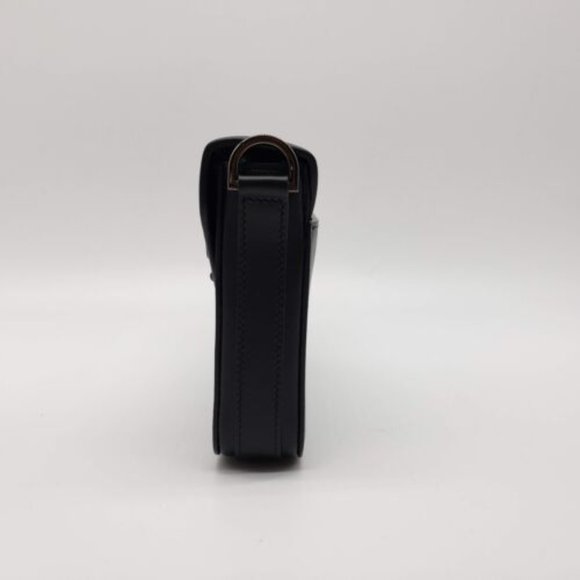 Dior Messenger Crossbody Smooth Leather Lock Bag | Black | NEW - Picture 4 of 9